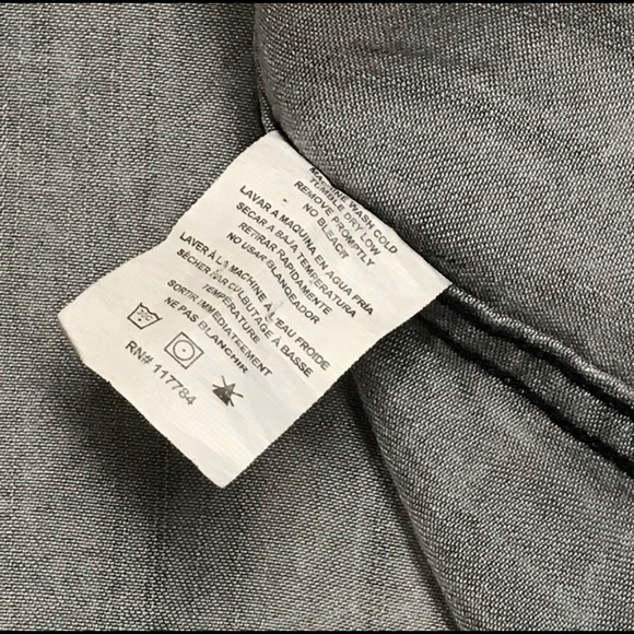 Rails Gray Ombre Snap Button Down Sz XS - Picture 6 of 7